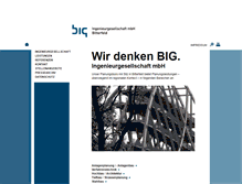 Tablet Screenshot of big-bitterfeld.de